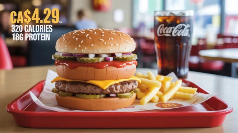 McDonald's Double Hamburger